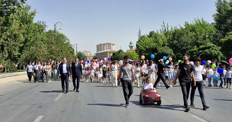 Naxçıvanda “Uşaqların rəngli dünyası” festivalı keçirilir FOTOLENT