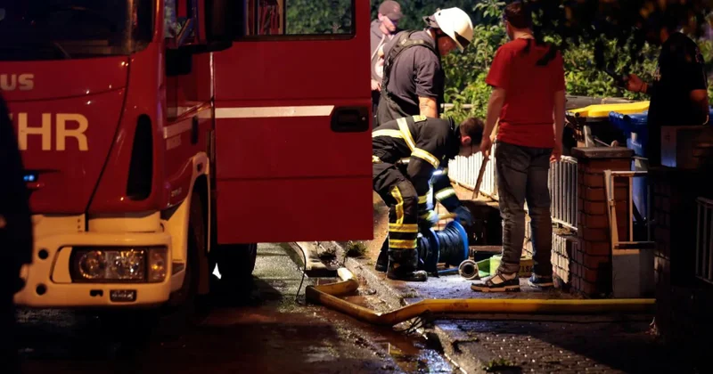 Almaniyada güclü leysan və dolu nəticəsində daşqınlar baş verib, xəsarət alanlar var