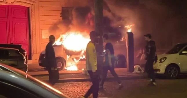 Parisdə azarkeşlər iğtişaş törətdi