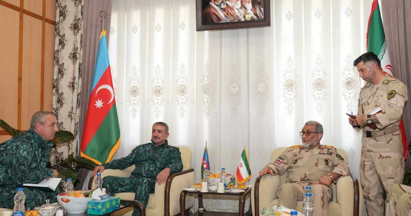 Azərbaycan və İran sərhəd mühafizə qurumlarının nümayəndə heyətləri arasında görüş keçirilib