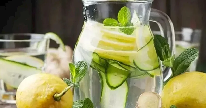 Həzmi sürətləndirən 4 detoks içkisi