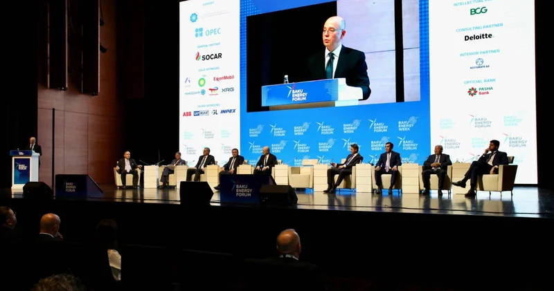 Bakı Enerji Forumunda: Azərbaycan etibarlı enerji təchizatçısı və Orta Dəhlizin mühüm logistika mərkəzidir
