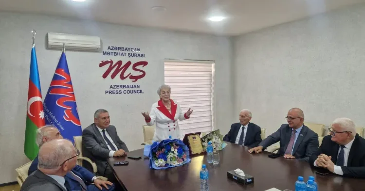 Əminə Yusifqızının 75 illik yubileyi qeyd edildi FOTO