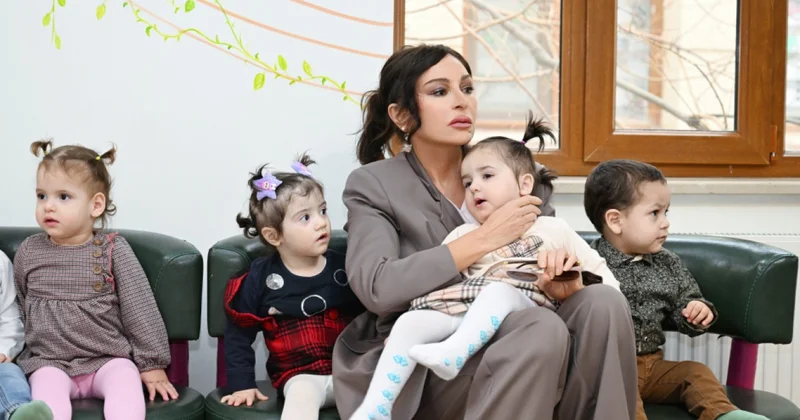 Hər bir uşağa xoşbəxt həyat arzulayıram Mehriban Əliyeva