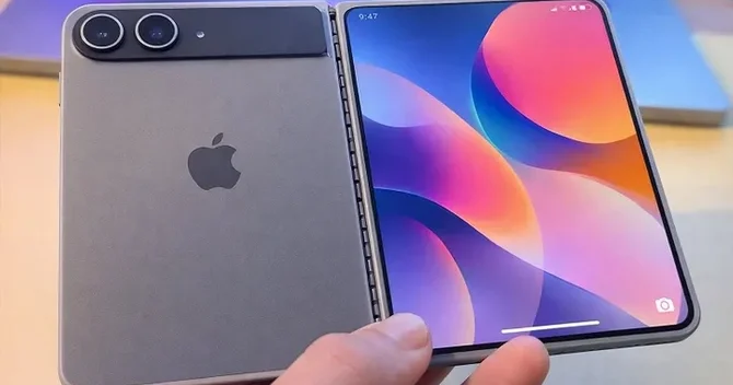 Gələcəyin qatlana bilən iPhone u nümayiş etdirildi
