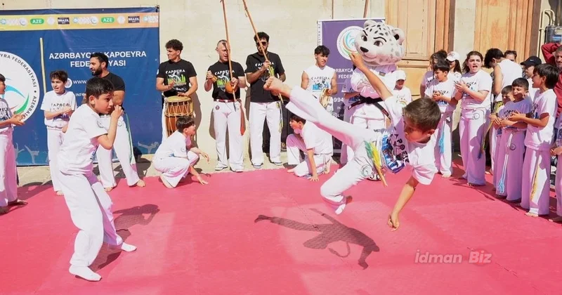Hacı Əliyevin kürəyini yerə vurdular: Bakıda Uşaqların Beynəlxalq Müdafiəsi Günü qeyd edilib FOTO/VİDEO