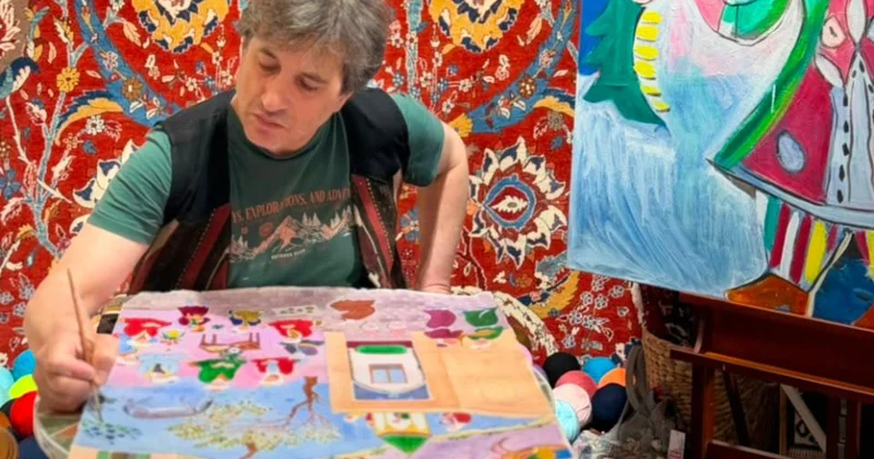 Fransada Azərbaycanın miniatür ruhunu yaşadan rəssam Əli Seyran İmanzadə