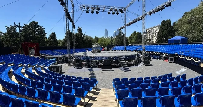 Bulvarda uşaqlar üçün PULSUZ əyləncə zonaları təşkil edilib Candy Fest