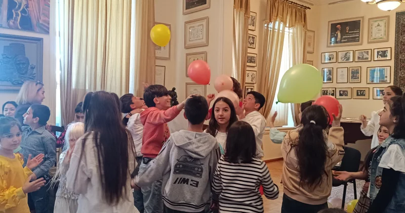 Rostropoviçlərin ev muzeyində uşaqlar üçün bayram tədbiri