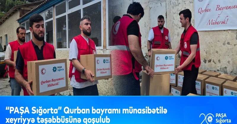 “PAŞA Sığorta” Qurban bayramı münasibətilə xeyriyyə təşəbbüsünə qoşulub