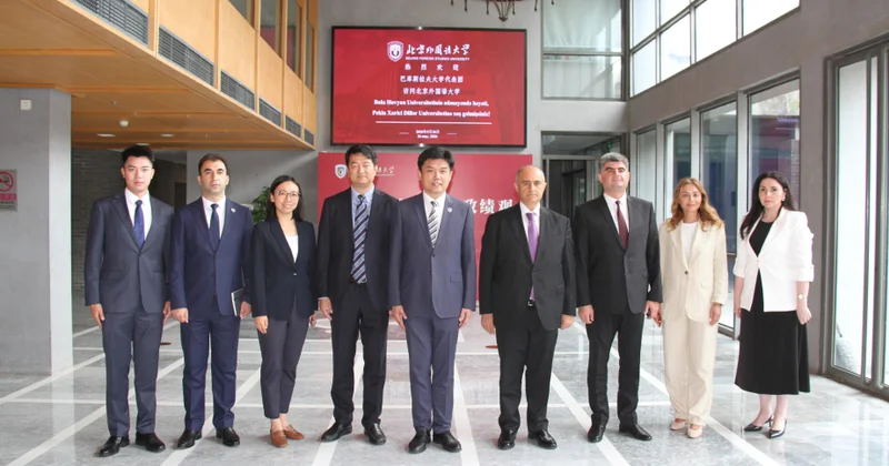 BSU Çinin ali təhsil ocaqları ilə əlaqələrini genişləndirir