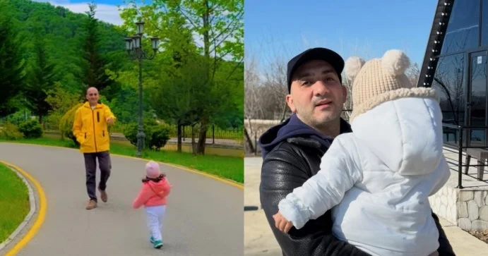 Nicatdan qızına bayram təbriki Video