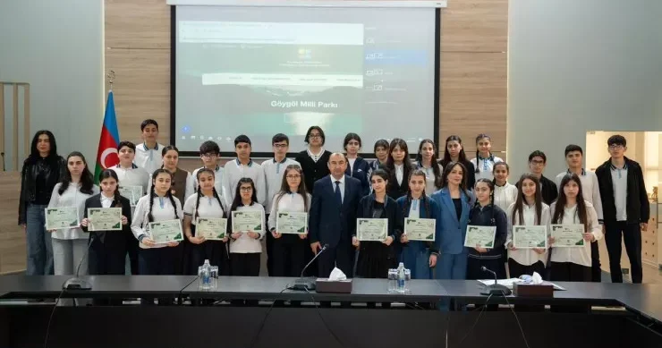 Ekologiya və Təbii Sərvətlər Nazirliyində bir gün