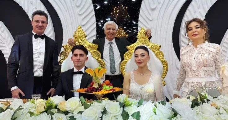 İlham Namiq Kamalın oğlunun toyudur