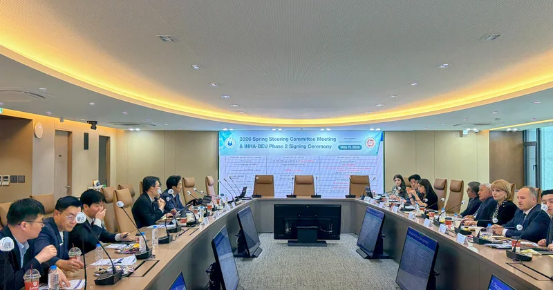 BMU İNHA ikili diplom proqramında yeni mərhələ FOTO