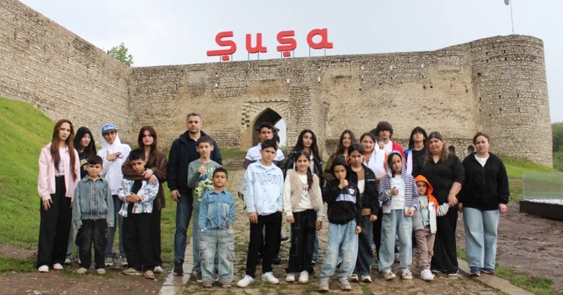 Uşaqlar Günü ilə əlaqədar Qarabağa səfər təşkil olunub