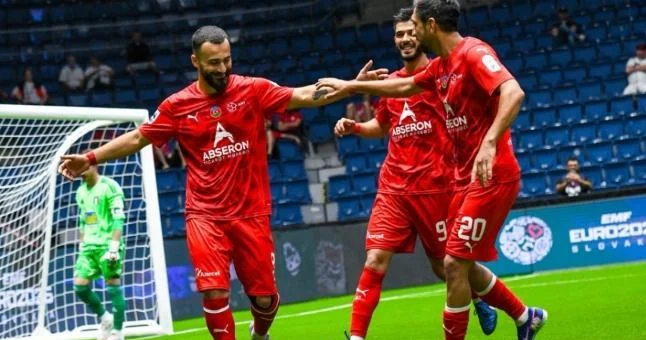 Azərbaycan millisi 1/8 final matçına çıxır