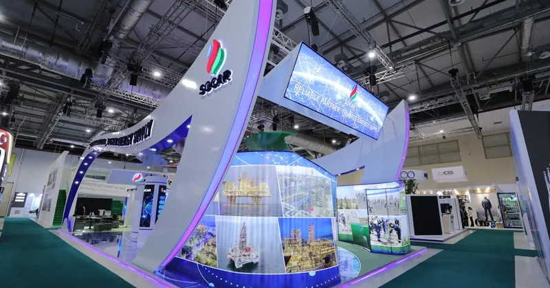 SOCAR представлен на Каспийской нефтегазовой выставке уникальным стендом