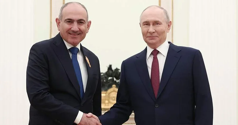 Putin Paşinyanı ad günündə belə TƏBRİK ETDİ