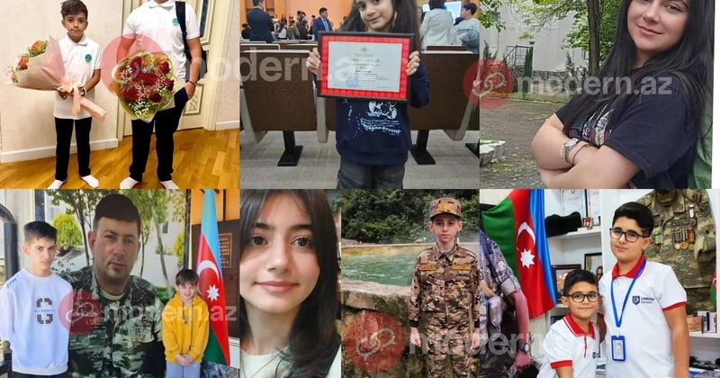 Şəhid yadigarları: Atalarının adını yaşadan övladların UĞURLARI