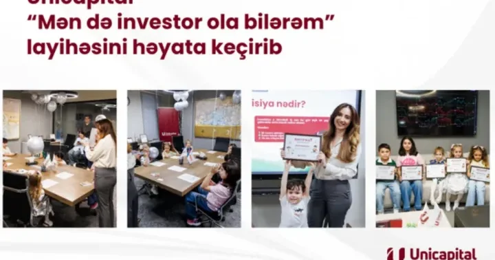 Unicapital “Mən də investor ola bilərəm” layihəsini həyata keçirib