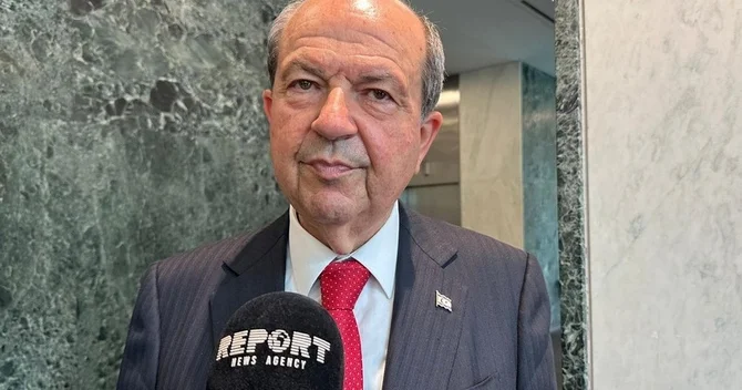 Ersin Tatar: Prezident İlham Əliyev hər zaman bizə sahib çıxıb