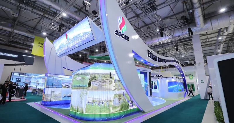 SOCAR 31 ci “Beynəlxalq Xəzər Neft və Qaz Sərgisi”ndə öz stendi ilə təmsil olunur