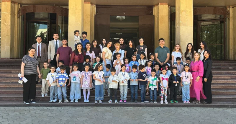 “Şəms” uşaq bağçasının kollektivi BDU da
