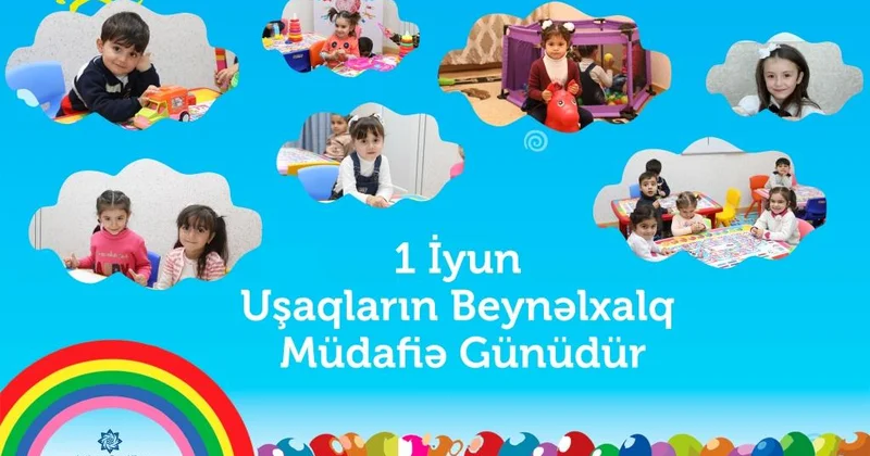 Bu gün onlarındır Həyat uşaqlarla gözəldir!