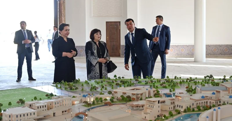 Parlamentlərarası Forumun iştirakçıları Xivə şəhərində bir sıra tarixi mədəni abidələrlə tanış olublar