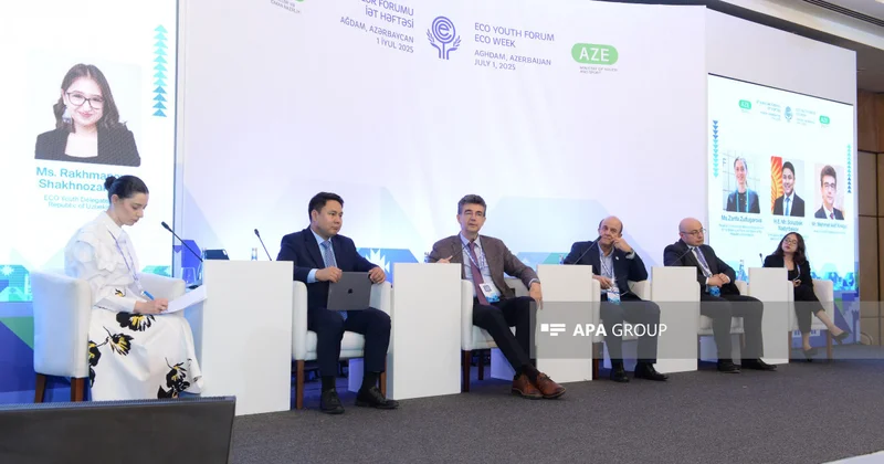 Ağdamda İƏT Gənclər Forumu çərçivəsində regional inkişafda gənclərin roluna dair panel keçirilib