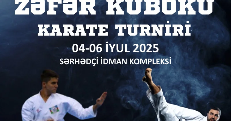 Arpaçay Karate Klubunun təşkilatçılığı ilə “Zəfər Kuboku” adlı mötəbər turnir keçiriləcək