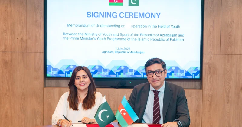 Azərbaycanla Pakistan arasında gənclər sahəsində əməkdaşlığın inkişaf etdirilməsi məqsədilə Anlaşma Memorandumu imzalanıb