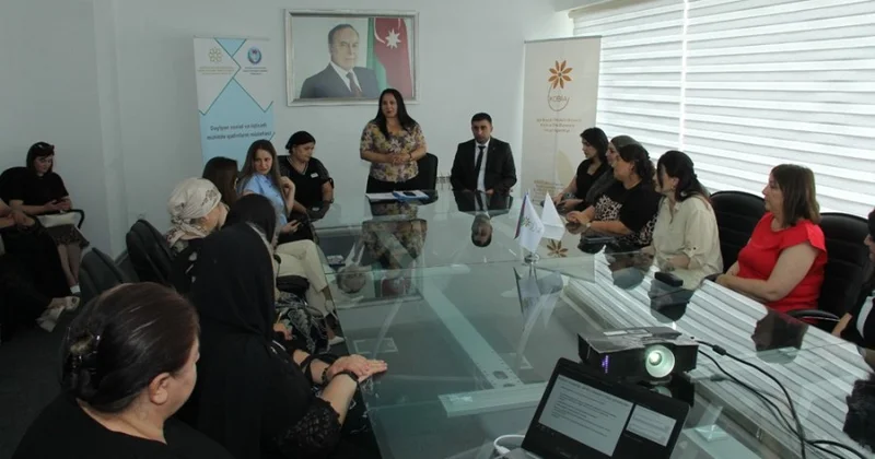 “Regional Sosial İqtisadi İnkişaf üzrə Maarifləndirmə” İctimai Birliyi maarifləndirici tədbir təşkil edib FOTOLAR
