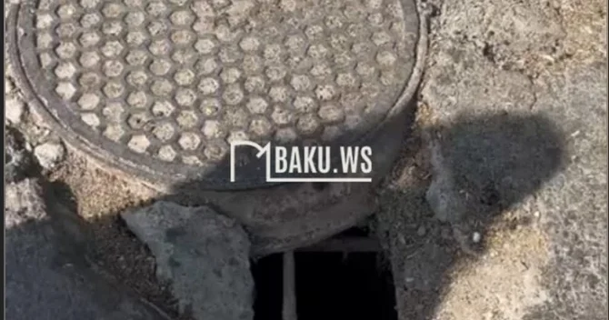 Bakıda daha bir “ölüm quyusu” Insanların həyatı təhlükədədir