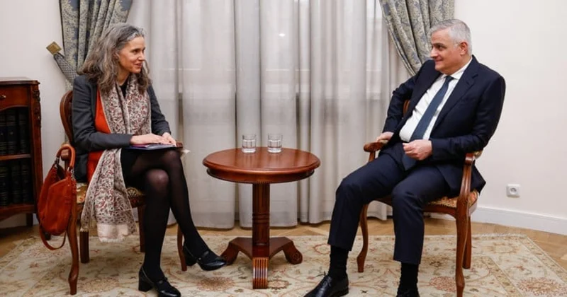Qriqoryan Aİ nin xüsusi nümayəndəsi ilə regionu müzakirə etdi