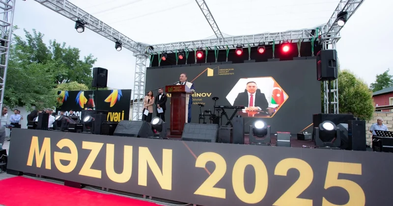 Mingəçevir Dövlət Universitetində Məzun Günü 878 tələbə və magistrant məzun adını qazanıb