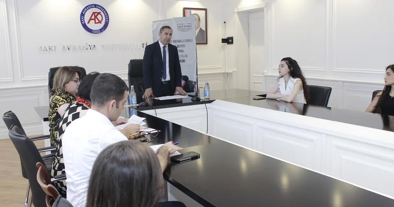 Tələbələrin sosiallaşma problemlərinə həsr olunan tədbir keçirilib