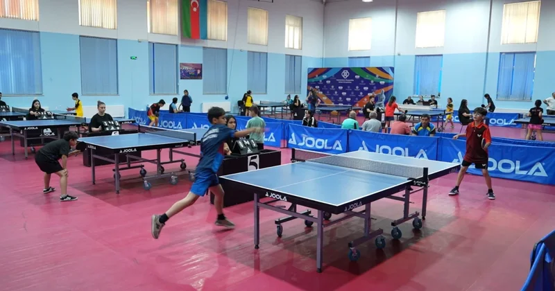 Stolüstü tennis üzrə Respublika birinciliyi start götürüb
