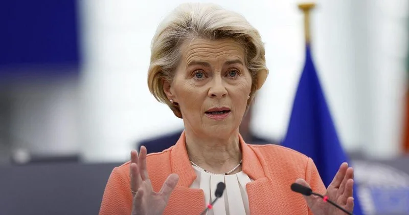 Ursula Fon der Lyayen sülh sazişinin paraflanmasına görə Prezident İlham Əliyevi təbrik edib
