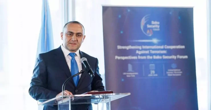 DTX rəisinin müavini BMT də çıxış etdi