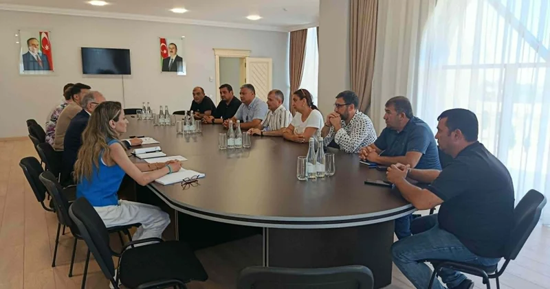 Gəncə Dövlət Milli Dram Teatrında mətbuat konfransı keçirilib