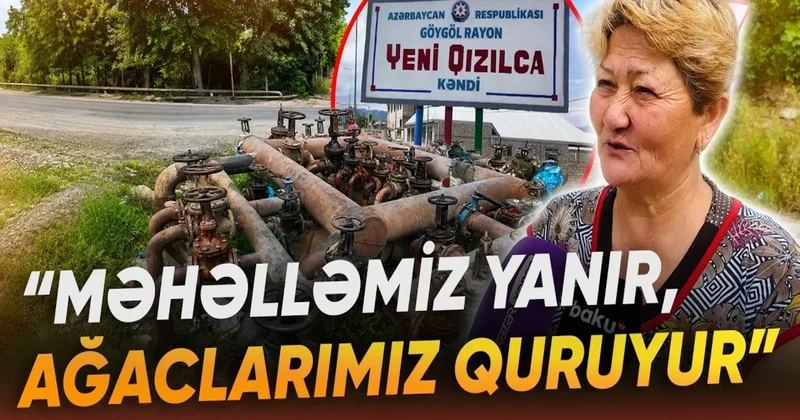 Göygöldə kənd sakinləri illərdir içməli su problemindən əziyyət çəkirlər VİDEO