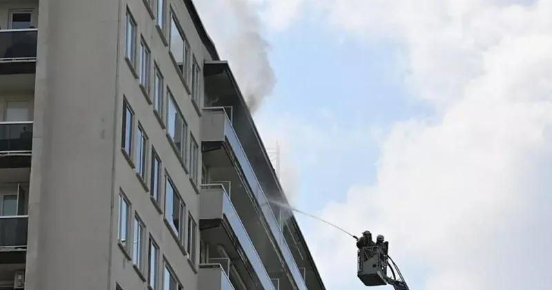 Пожар в Бельгии унес жизни