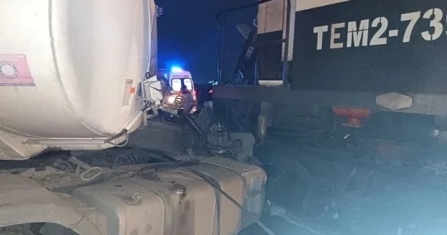 Sumqaytda yanacaq maşınının qatarla toqquşması ilə bağlı açıqlama VİDEO