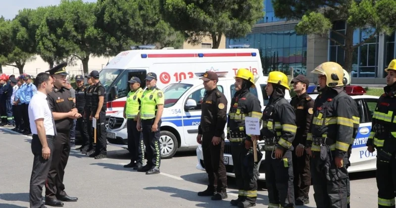 FHN in Bakı Regional Mərkəzi mülki müdafiə məşqləri keçirib