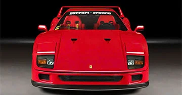 Əfsanəvi Ferrari F40 hərraca çıxarılmağa hazırlaşır...