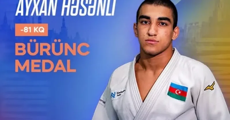 Айхан Гасанлы завоевал бронзу чемпионата Европы