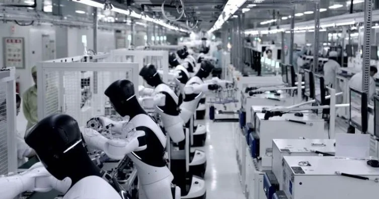 Sənayedə yeni dövr başlayır: Çin insanabənzər robotları istehsalata gətirir