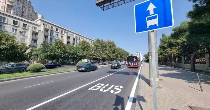 Bakıda avtobus zolaqlarının uzunluğu nə qədər olacaq? RƏSMİ CAVAB